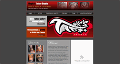 Desktop Screenshot of magicstattoo.com